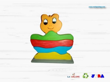 grenouille jouet à empilé pour bébé