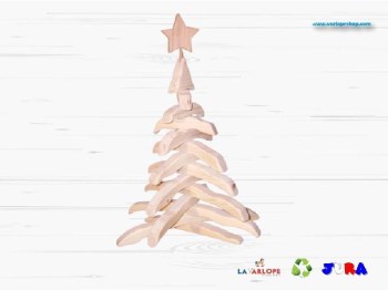 Sapin de Noël en bois