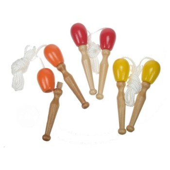 Corde à sauter en bois